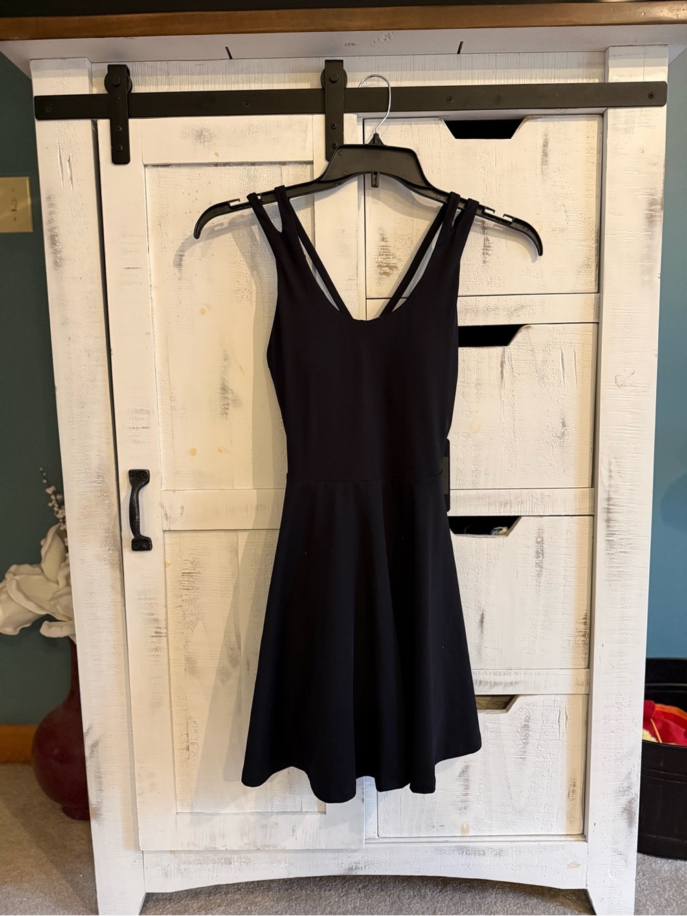 Fabletics Strappy Fit & Flare Sporty Dress